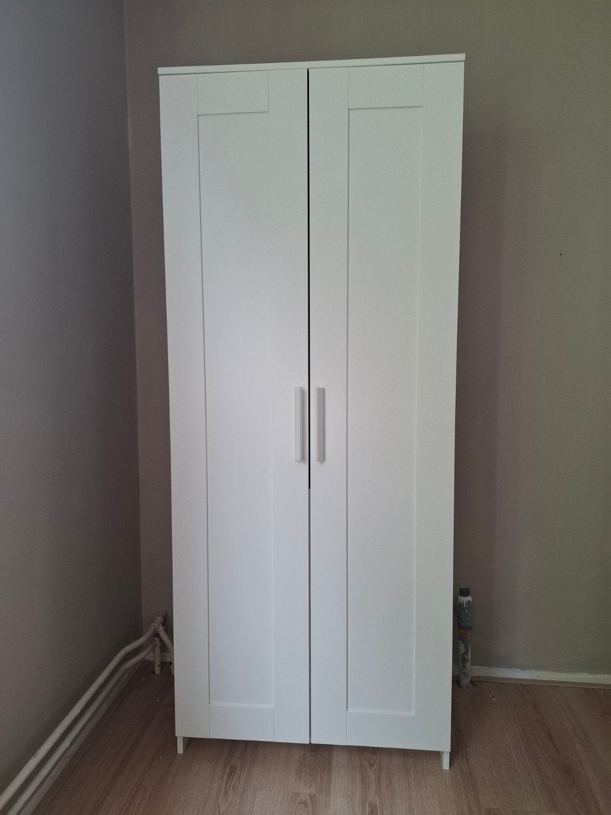 Brimnes kledinkast 2 deuren IKEA, Huis en Inrichting, Kasten | Kledingkasten, Ophalen, Overige materialen, Met deur(en), Gebruikt