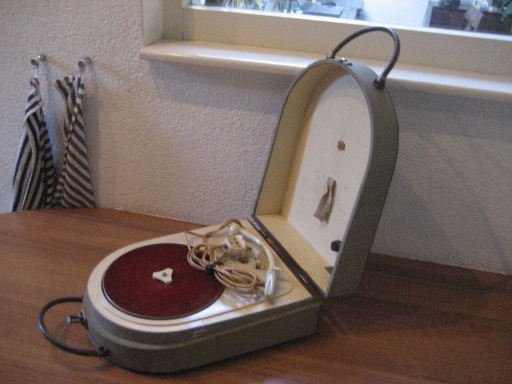 Philips koffer pick up sixties, Ophalen of Verzenden, Gebruikt, Philips