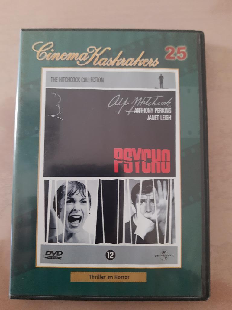 Psycho - Alfred Hitchcock, Gebruikt, Ophalen of Verzenden, 1940 tot 1960, Vanaf 12 jaar