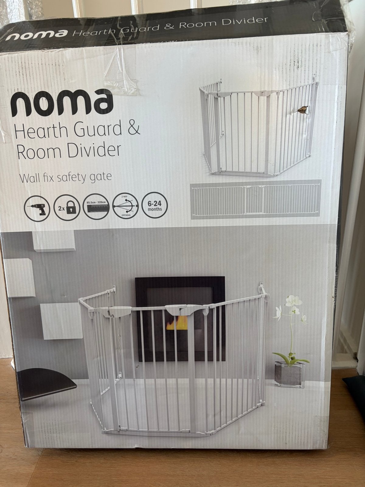 Noma veiligheidshek, Kinderen en Baby's, Ophalen, Gebruikt, 115 cm of meer, Schroefhekje
