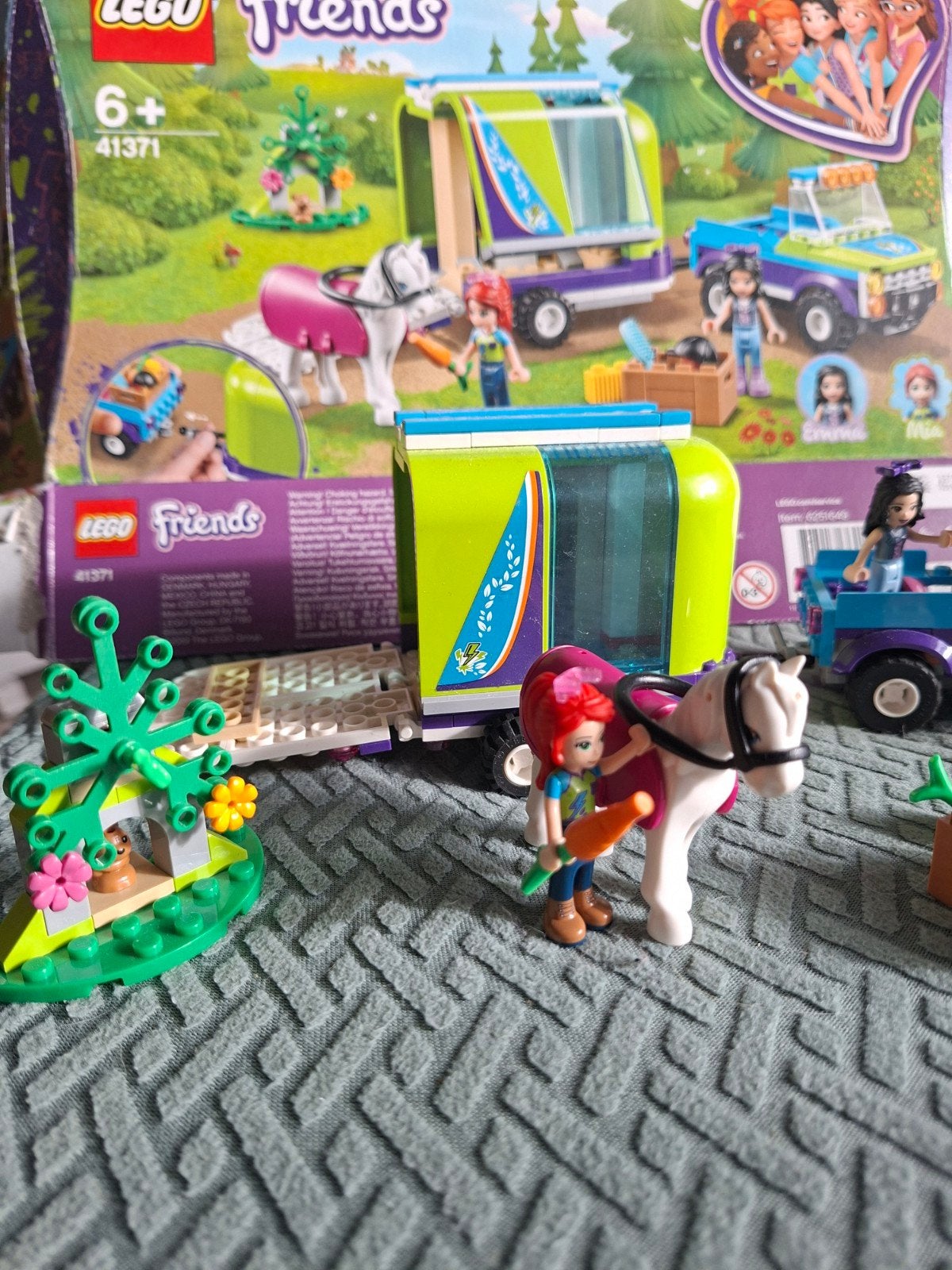 Lego Friends 41371 Mia's Paardentrailer, Ophalen of Verzenden, Gebruikt, Lego, Friends