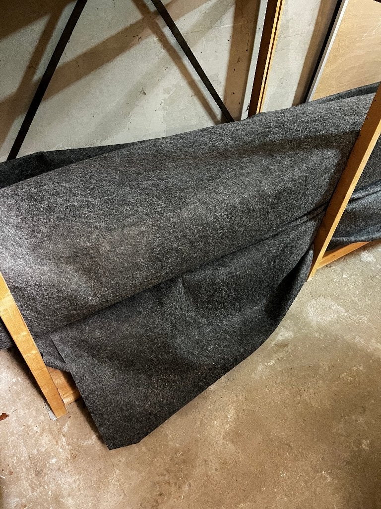 Evenemententapijt FR antraciet, Ophalen, Gebruikt, 200 cm of meer, 200 cm of meer