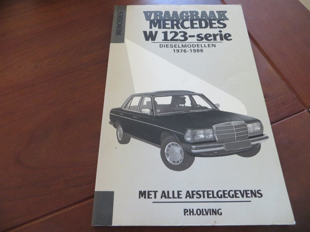 Vraagbaak Mercedes W123 diesel Mercedes 200 D - 300 D '76-84, Ophalen of Verzenden