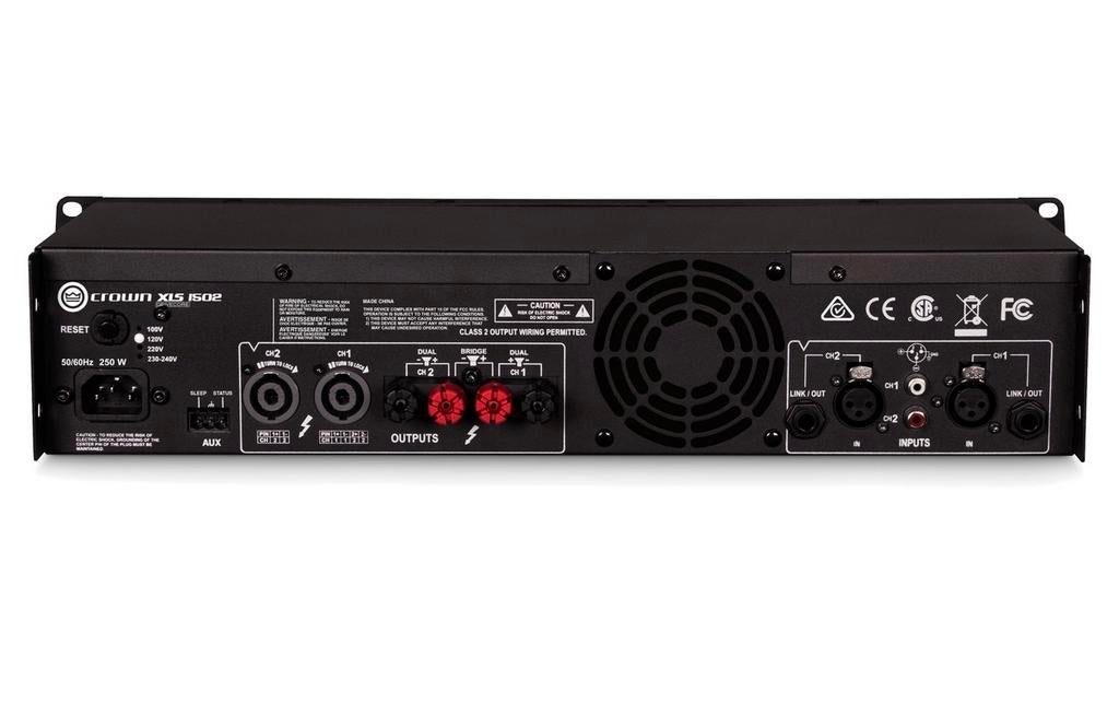 Crown XLS 1502 DriveCore 2 versterker, Ophalen of Verzenden, Gebruikt, 500 tot 1000 watt, P.A.