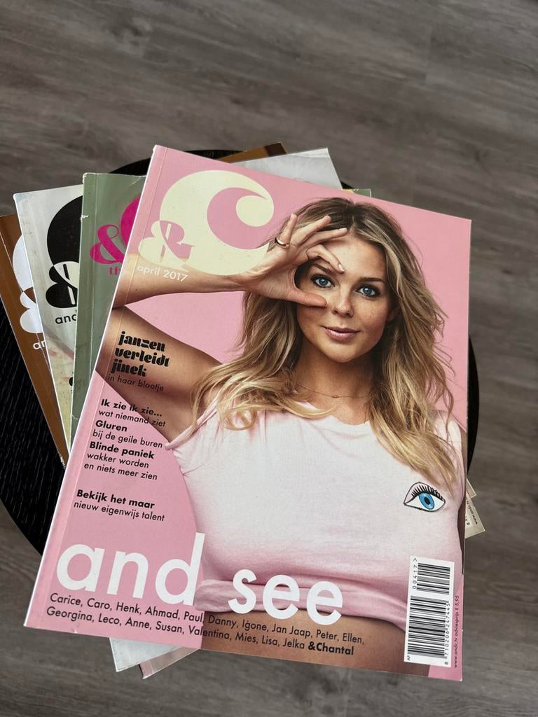 4x &C magazines: Chantal, 3 reguliere edities en 1 zomerboek, Ophalen, Zo goed als nieuw, Glossy