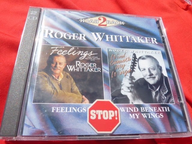 Roger Whittaker -speciale 2CD Feelings / Winds Ben.My Wings, Ophalen of Verzenden, Zo goed als nieuw, Singer-songwriter, Reissue