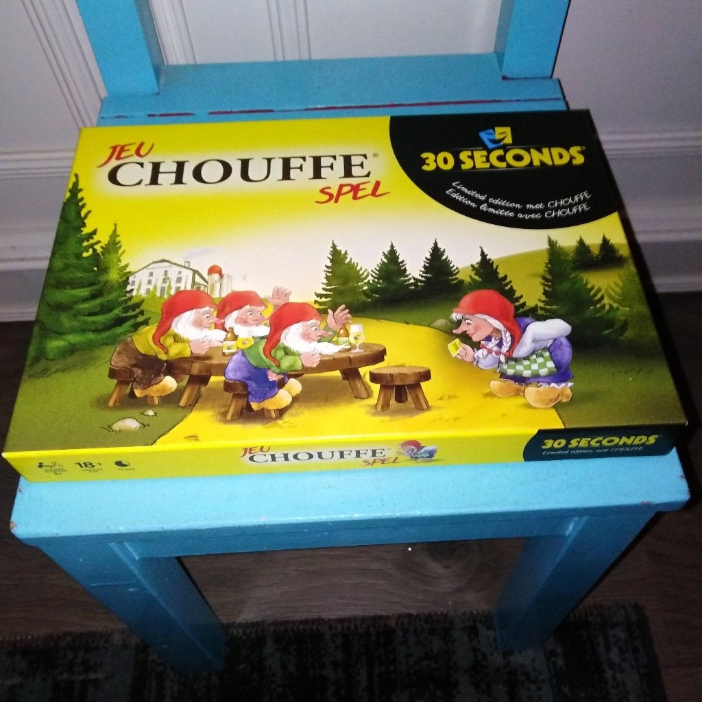Brasserie d' Achouffe jeu Chouffe spel 30 seconds, Ophalen, Zo goed als nieuw, Overige typen, Overige merken