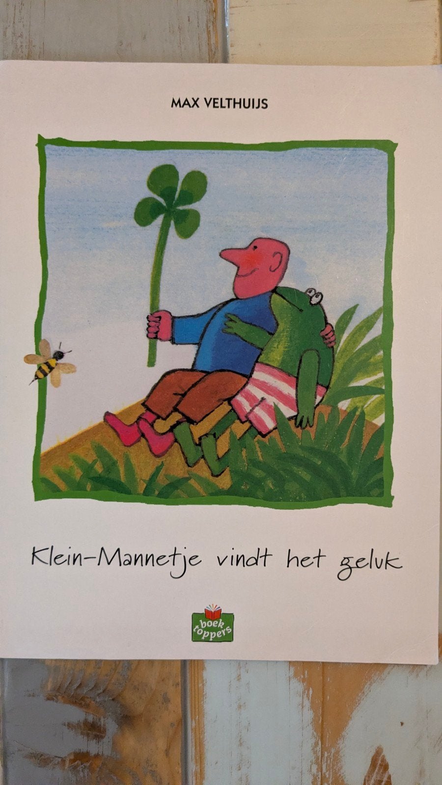 Klein - Mannetje vindt het geluk van Max Velthuis, Ophalen of Verzenden, Gelezen, Max Velthuijs, Prentenboek