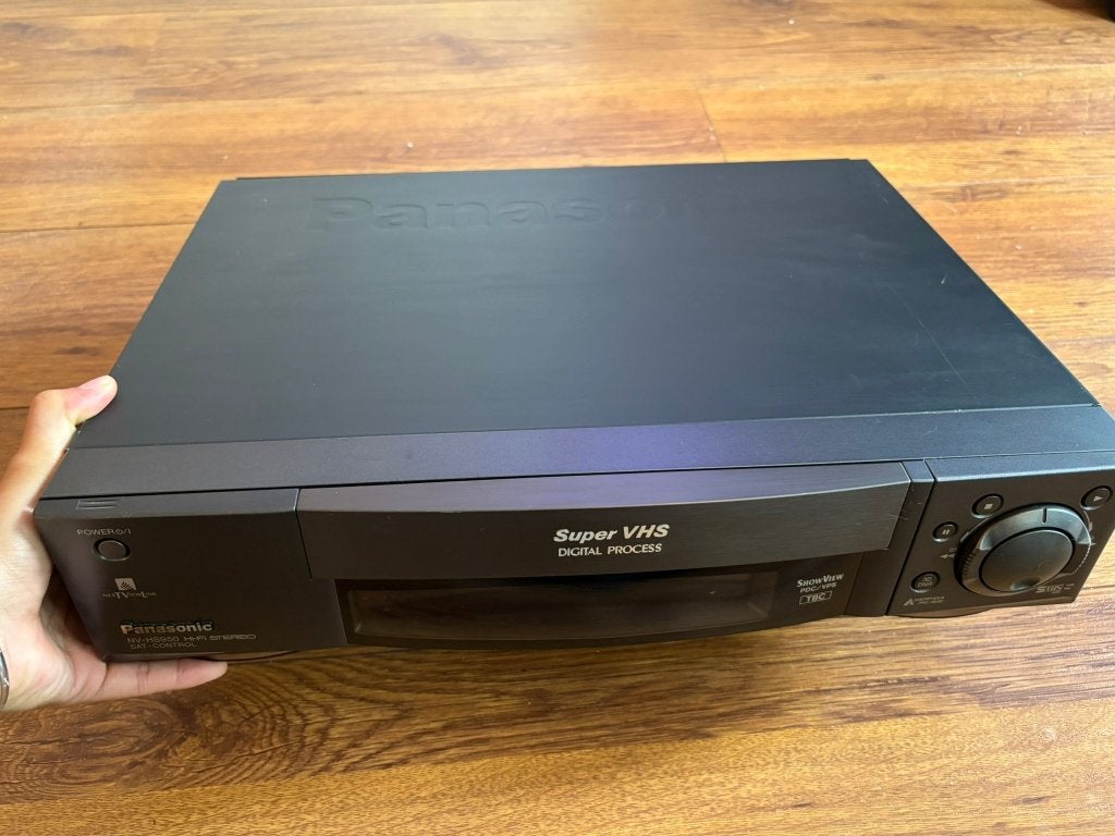 Panasonic NV-HS950 Super VHS, Ophalen of Verzenden, Zo goed als nieuw, VHS-speler of -recorder