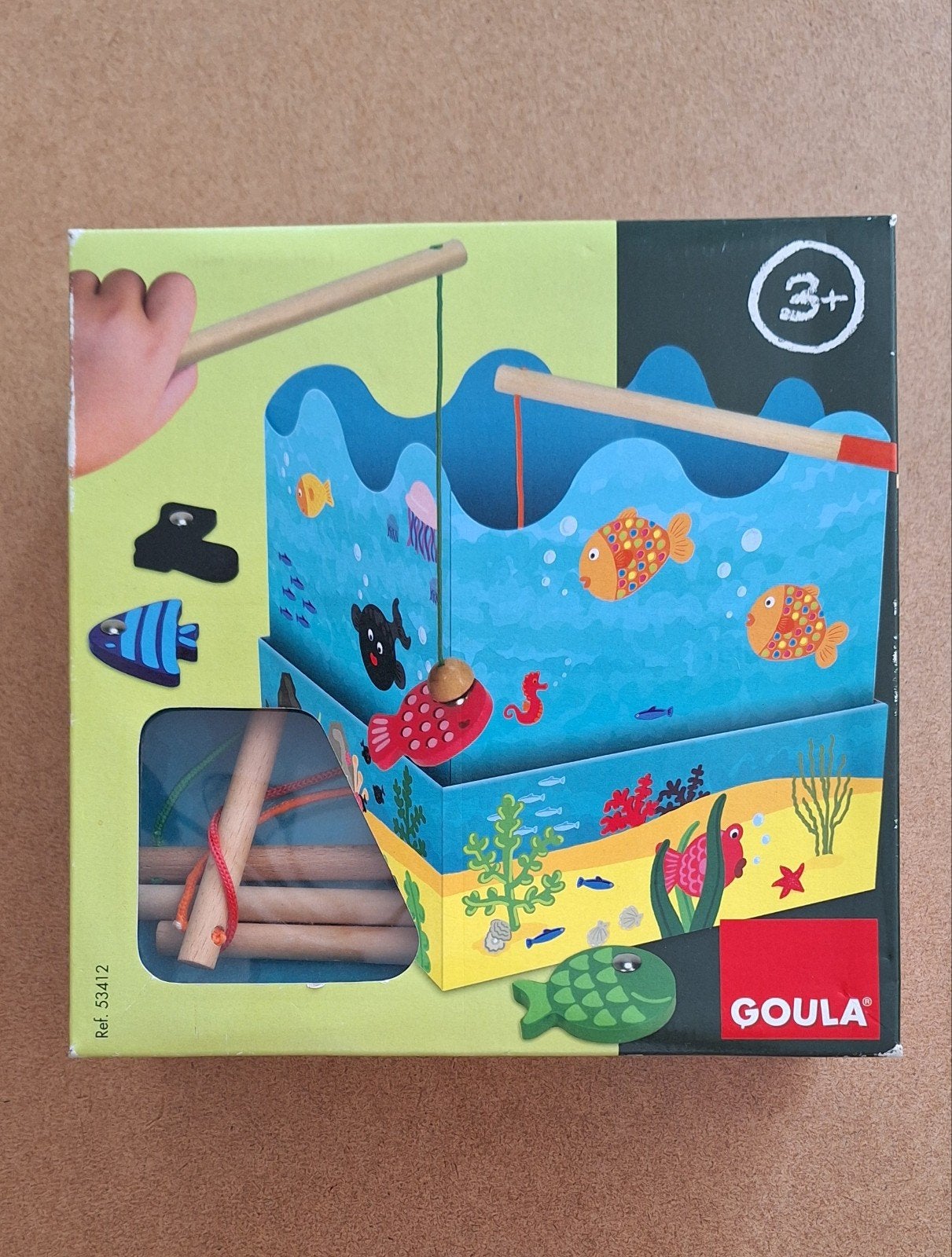 Vissen vangen van Goula, Ophalen