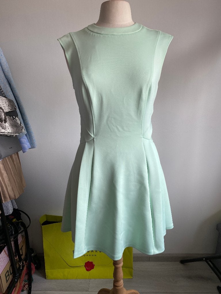 Ted Baker jurk mintgroen maat 38, Maat 38/40 (M), Ophalen of Verzenden, Zo goed als nieuw, Ted Baker