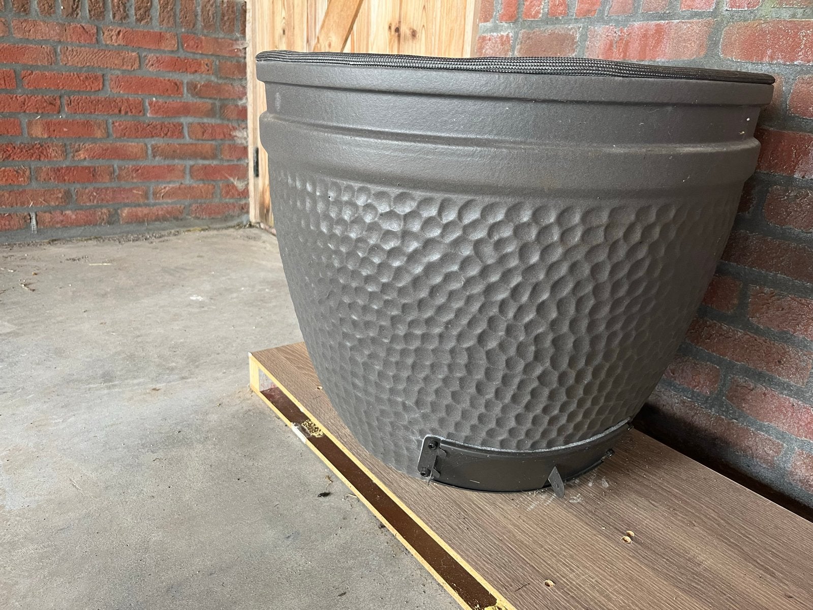 Boretti Ceramica Large kamado body, Tuin en Terras, Houtskoolbarbecues, Ophalen, Gebruikt