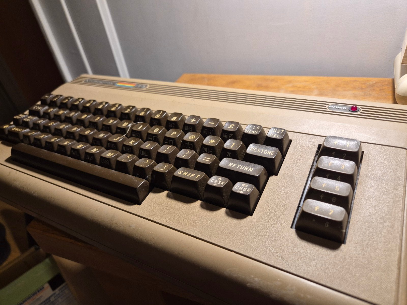 Commodore 64 made in England met probleem, Computers en Software, Ophalen of Verzenden