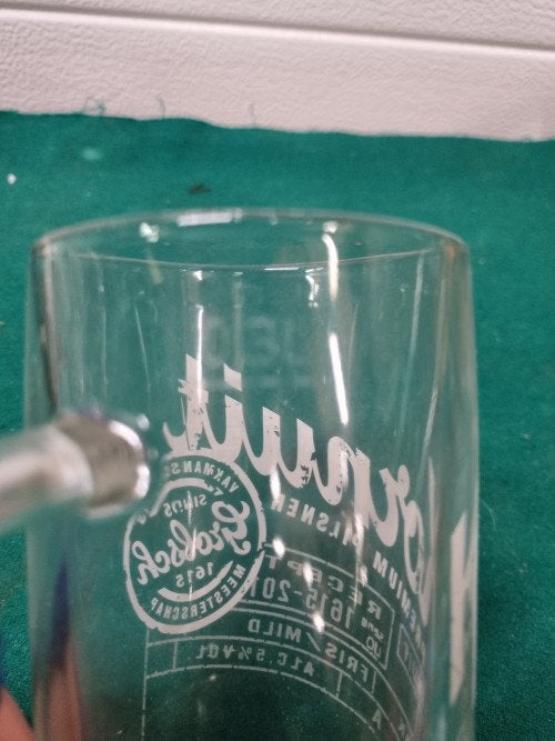 -	glas kornuit grolsch pull 0.3, Verzamelen, Ophalen of Verzenden
