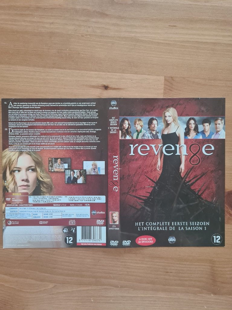 Revenge - Seizoen 1 - DVD Boxset, Cd's en Dvd's, Dvd's | Tv en Series, Vanaf 12 jaar, Ophalen of Verzenden, Zo goed als nieuw