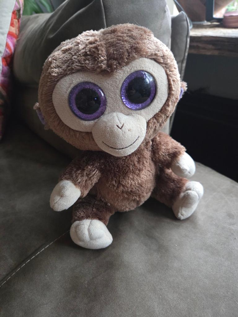 Ty knuffel "coconut", Ophalen of Verzenden, Zo goed als nieuw, Overige typen