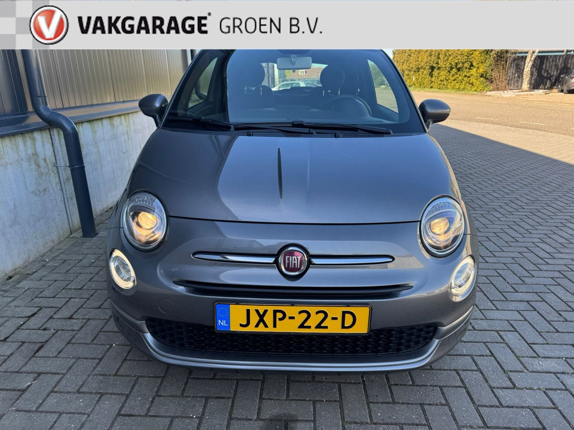 Fiat 500 1.0 Hybrid Cult / airco / cruise !, Stof, Gebruikt, Euro 6, 4 stoelen