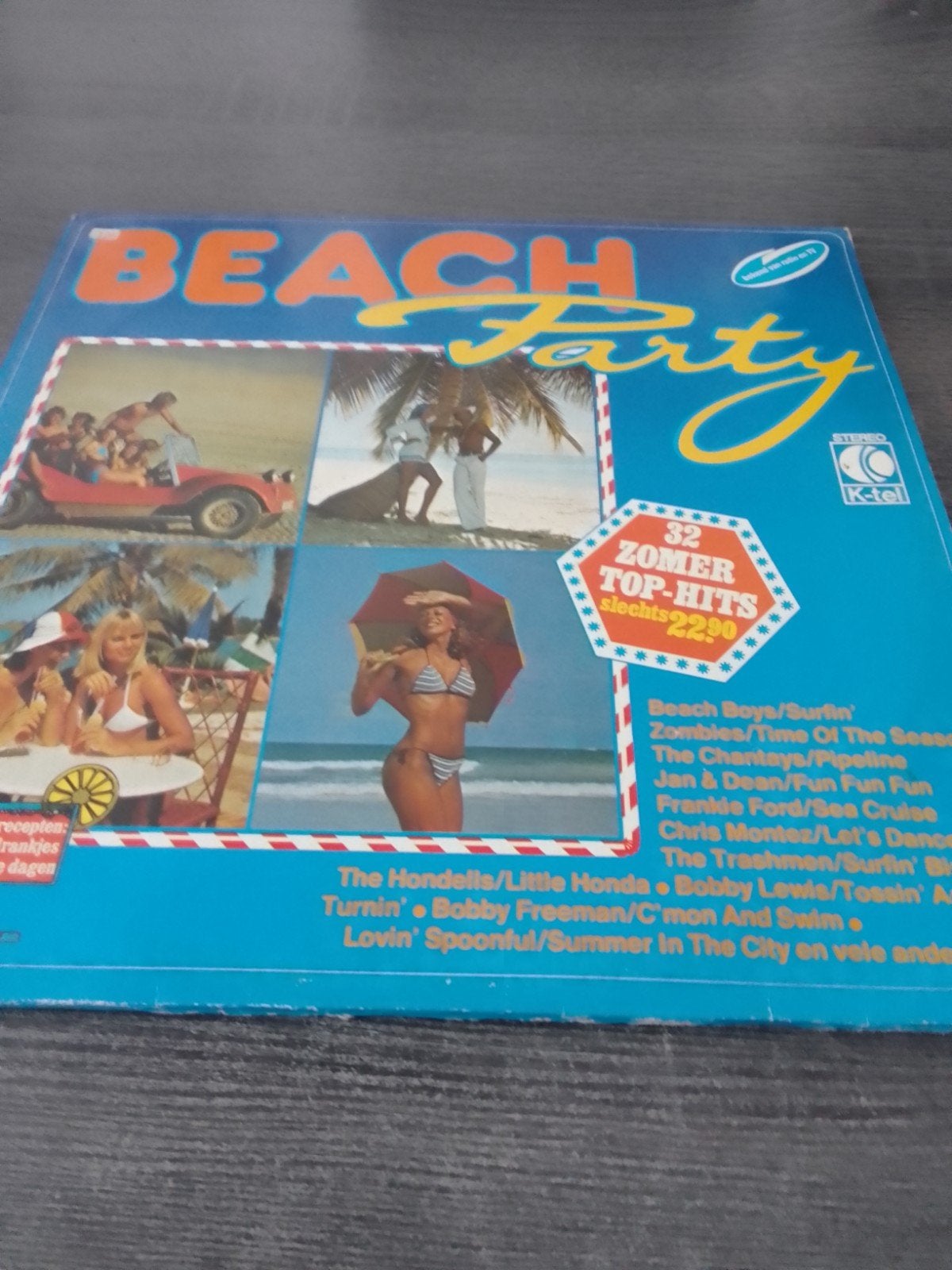 Beach Party - 32 Zomer Top-Hits Dubbel-LP, Ophalen, Gebruikt, Pop, Complilatie