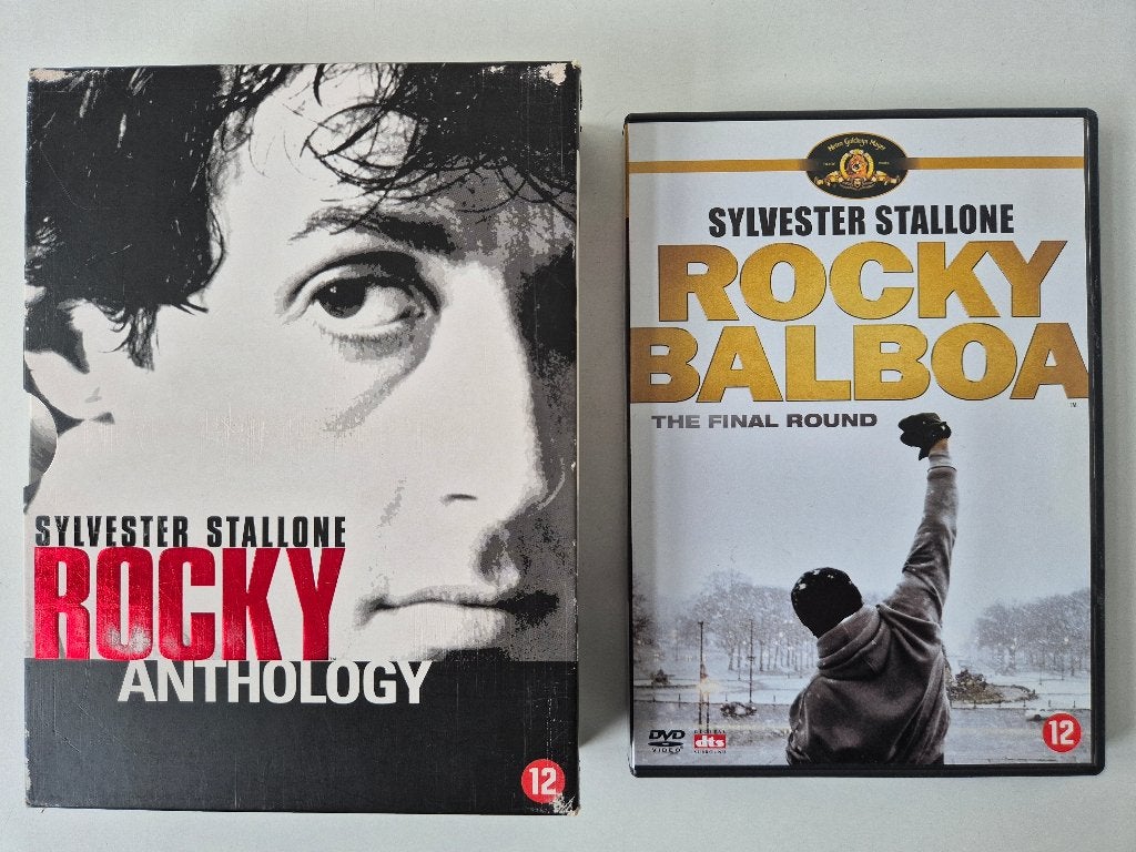 Rocky Anthology Box + Rocky Balboa 6 - 7-Disc, Alle leeftijden, Ophalen of Verzenden, Zo goed als nieuw
