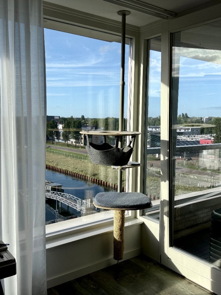 Omlet Freestyle complete klimboom – nieuwprijs €429, Ophalen, Gebruikt, Krabpaal