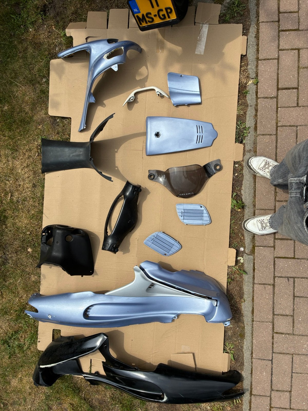 Gilera runner kappen, Fietsen en Brommers, Ophalen of Verzenden, Gebruikt, Kap, Overige merken