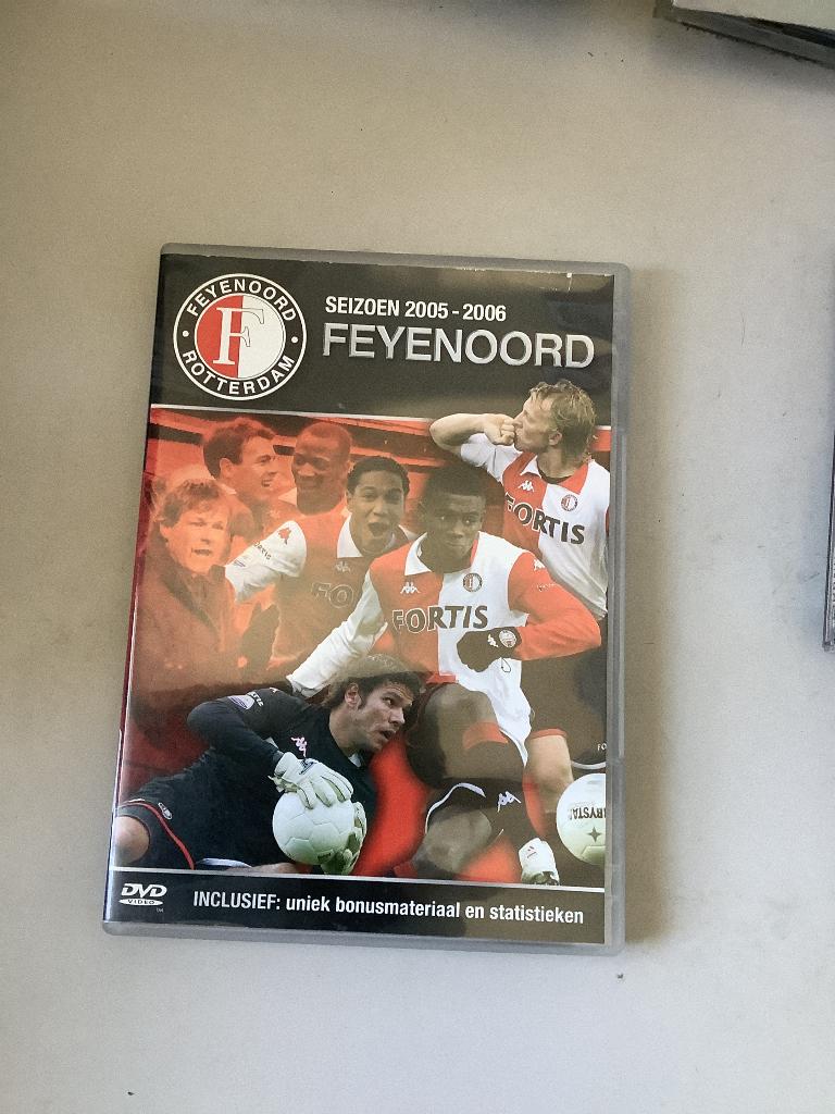 Feyenoord seizoen 2005-2006., Cd's en Dvd's, Dvd's | Sport en Fitness, Voetbal, Verzenden, Alle leeftijden, Zo goed als nieuw
