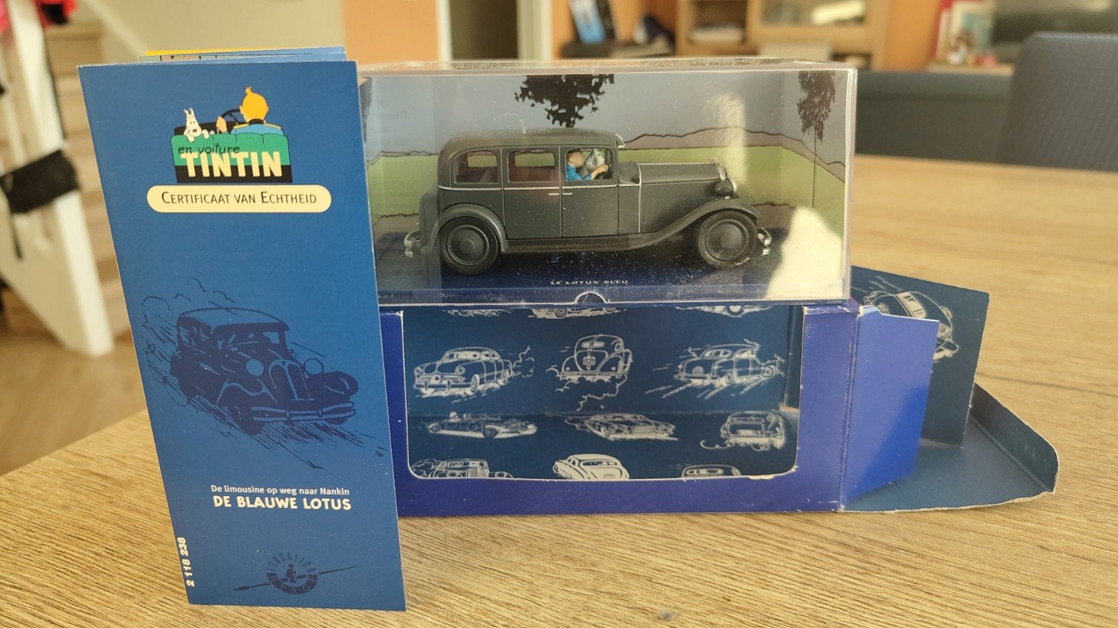 Kuifje in de Auto Series - Limousine uit De Blauwe Lotus, Ophalen of Verzenden, Zo goed als nieuw, Auto, Overige merken