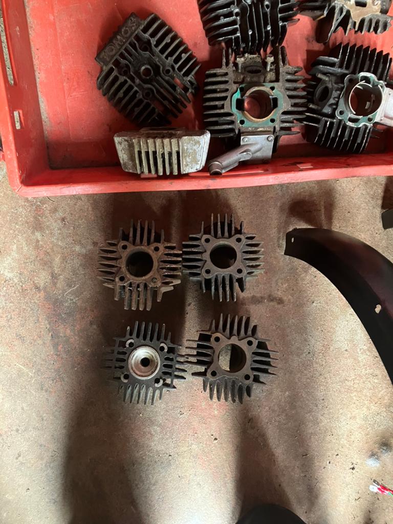 3 tomos s25 eicilinders + 1 kop, Fietsen en Brommers, Ophalen of Verzenden, Gebruikt, Cilinder