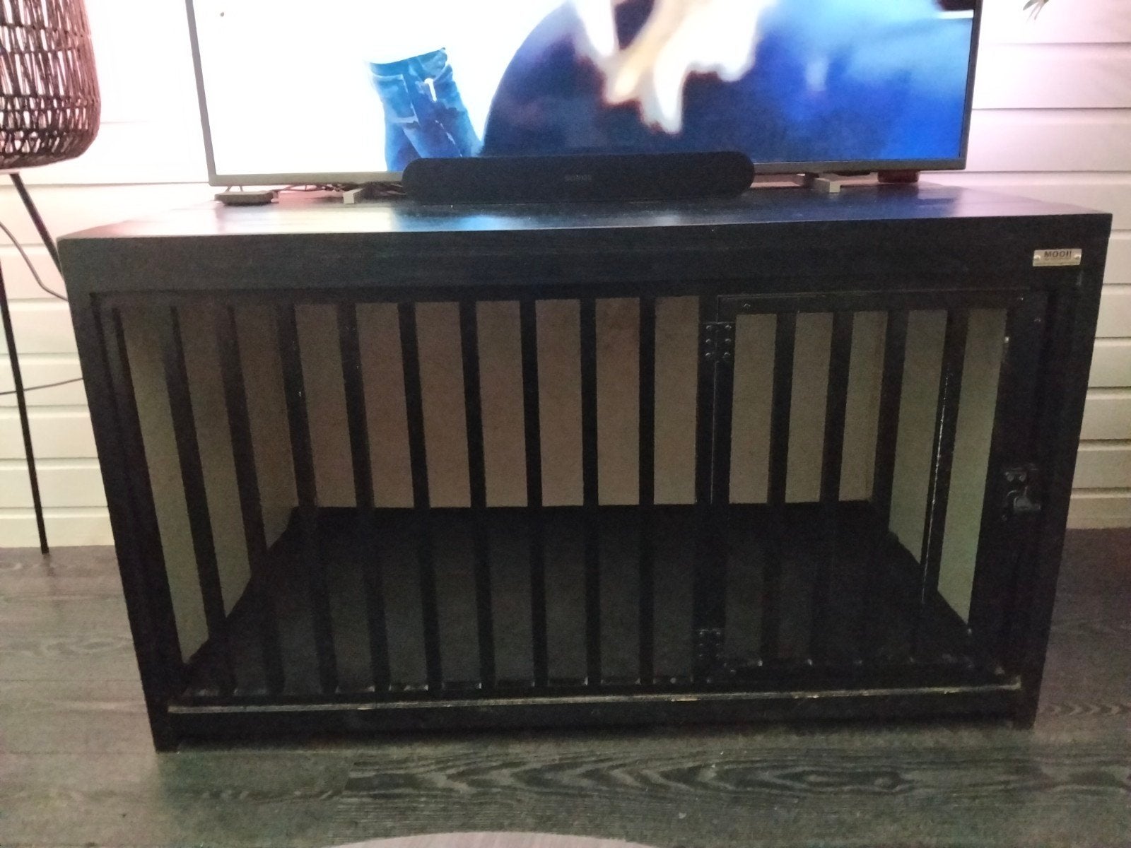 kamer kennel van steigerhout 130x70x75, Dieren en Toebehoren, Ophalen of Verzenden, Zo goed als nieuw