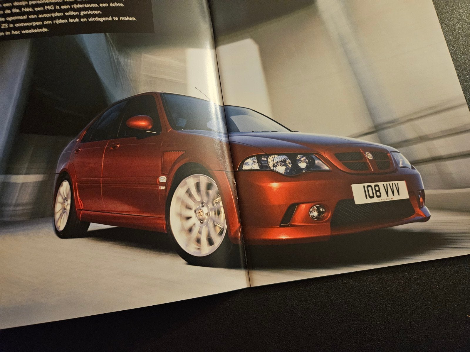 Brochure MG ZS 2004, Ophalen of Verzenden, Zo goed als nieuw, Overige merken