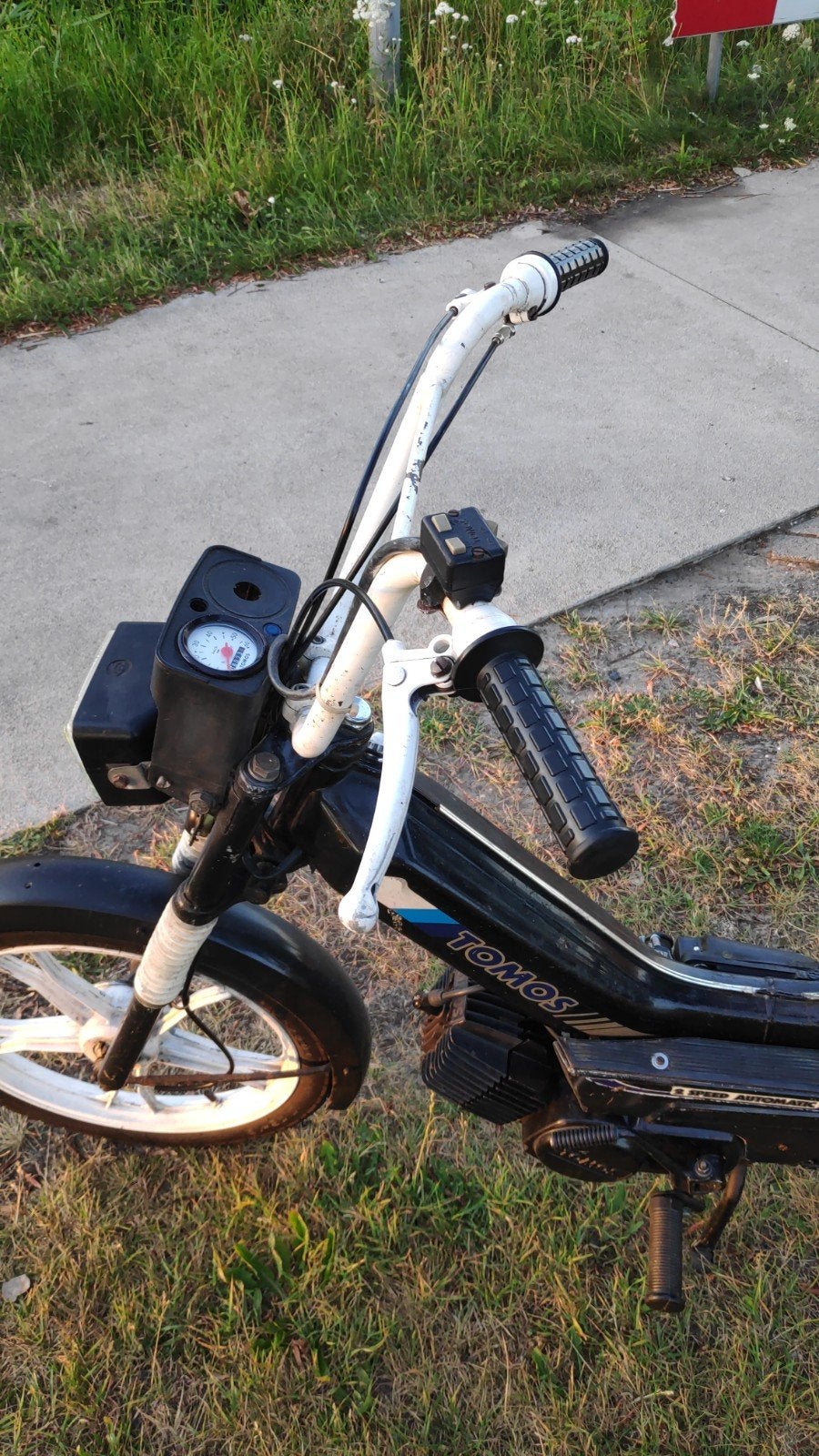 Tomos geel kenteken 1990, Fietsen en Brommers, Brommers | Tomos, Ophalen, Gebruikt, Standard