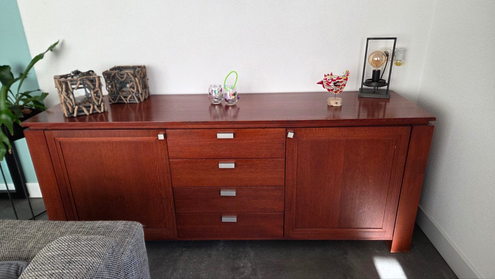 Mooi dressoir met lades en deuren, Ophalen, Gebruikt, 150 tot 200 cm, Modern klassiek