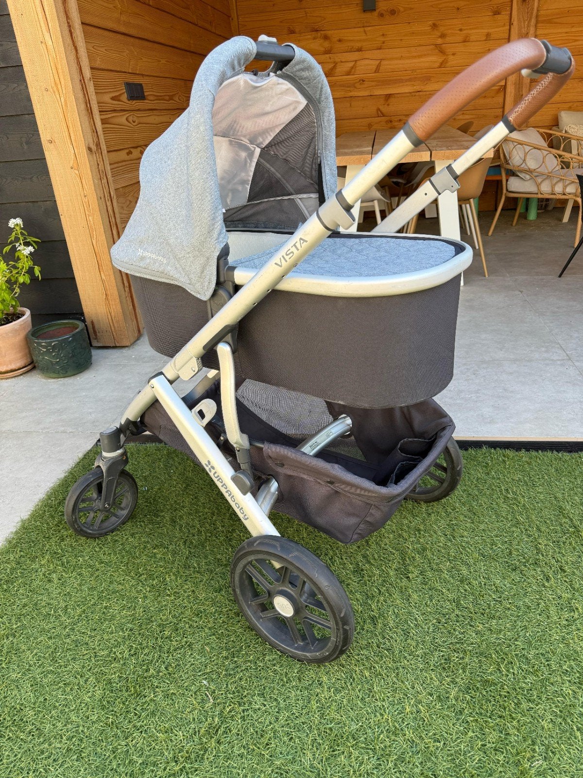 UPPAbaby VISTA V2 Kinderwagen 2-in-1 Gregory, Kinderen en Baby's, Kinderwagens en Combinaties, Ophalen, Overige merken, Duowagen