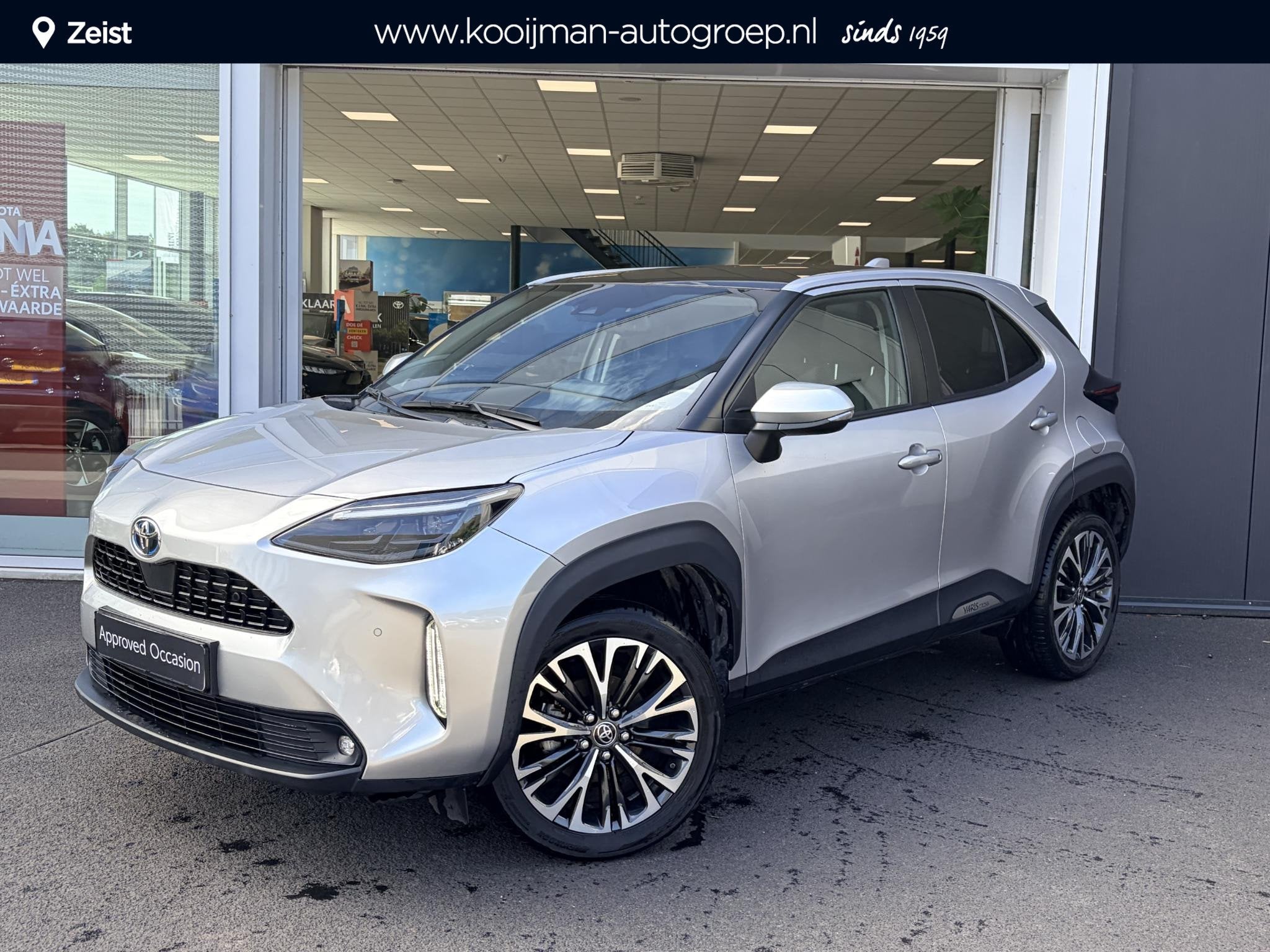 Toyota Yaris Cross 1.5 Hybrid Edition | Panoramadak | Stoelv, Auto's, Automatische klimaatregeling, Gebruikt, 1490 cc, Bedrijf
