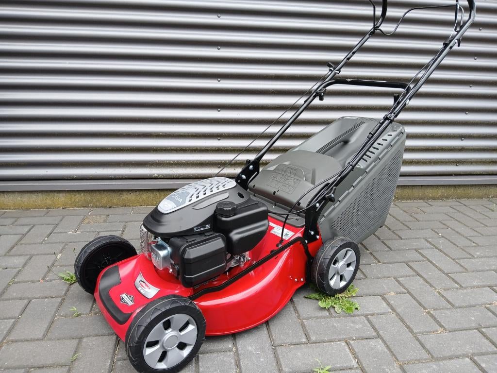 Castelgarden grasmachine zelfrijdend 46 cm, uitvoering 4 in1, Tuin en Terras, Grasmaaiers, Nieuw, Benzine-grasmaaier, 40 t/m 49 cm