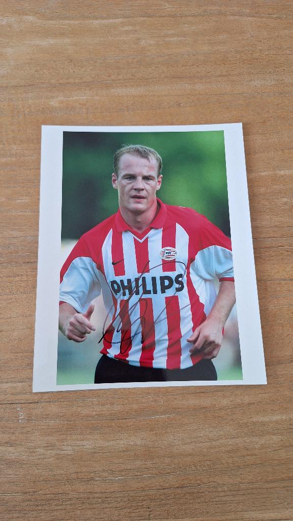 Foto 20x25 cm met handtekening; Kasper Bogelund # PSV, Ophalen of Verzenden, Nieuw, PSV, Overige typen