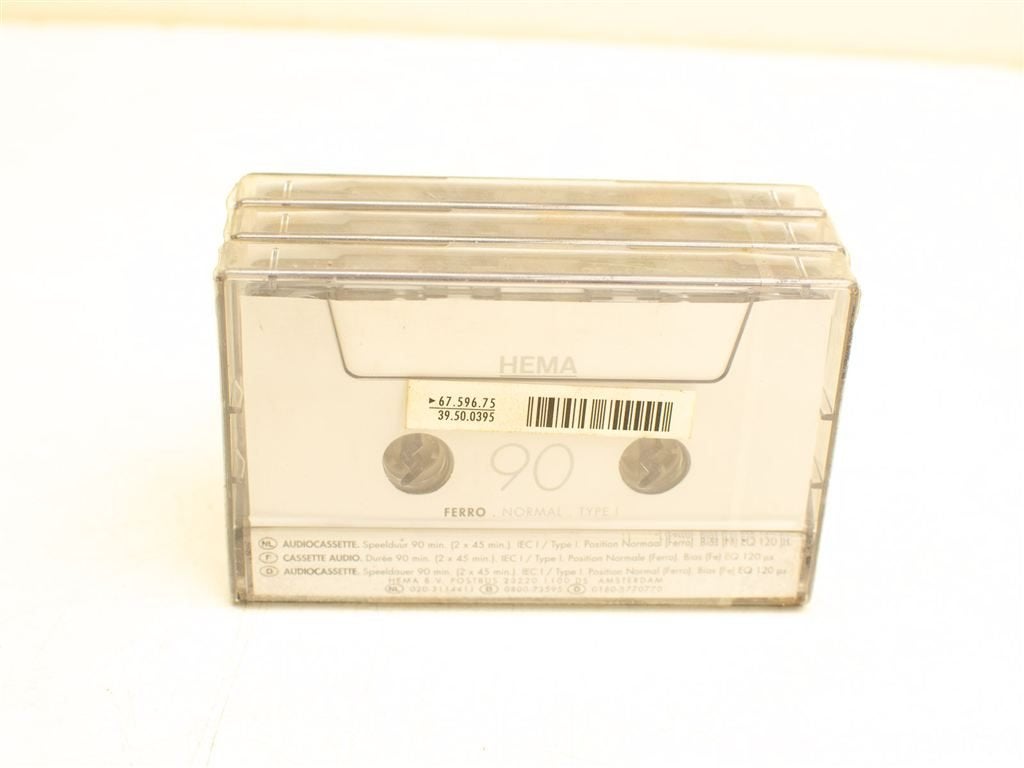 3 cassettebandjes 31340, Ophalen of Verzenden, Gebruikt, Overige genres, 1 bandje