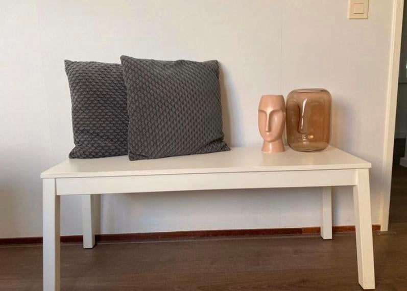 Halbankje / eetkamerbankje / sidetable, Huis en Inrichting, Tafels | Sidetables, Ophalen of Verzenden, Zo goed als nieuw