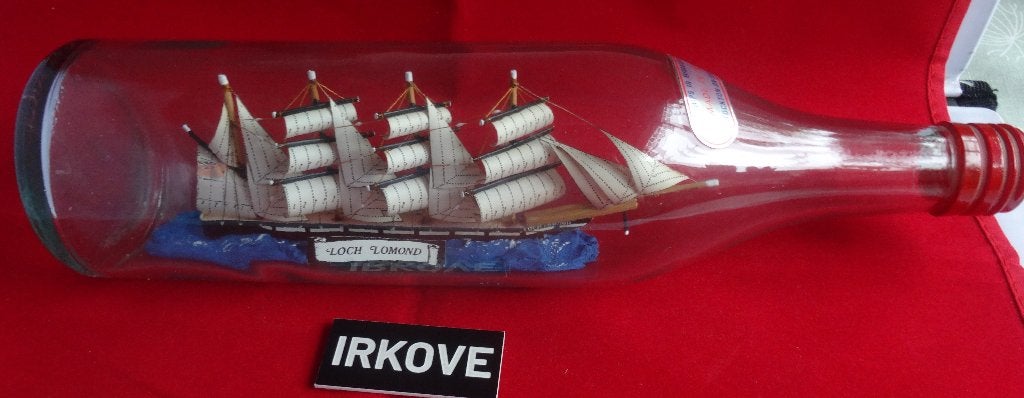 SCHIP IN FLES * Twee Stuks *, Verzenden, Zo goed als nieuw