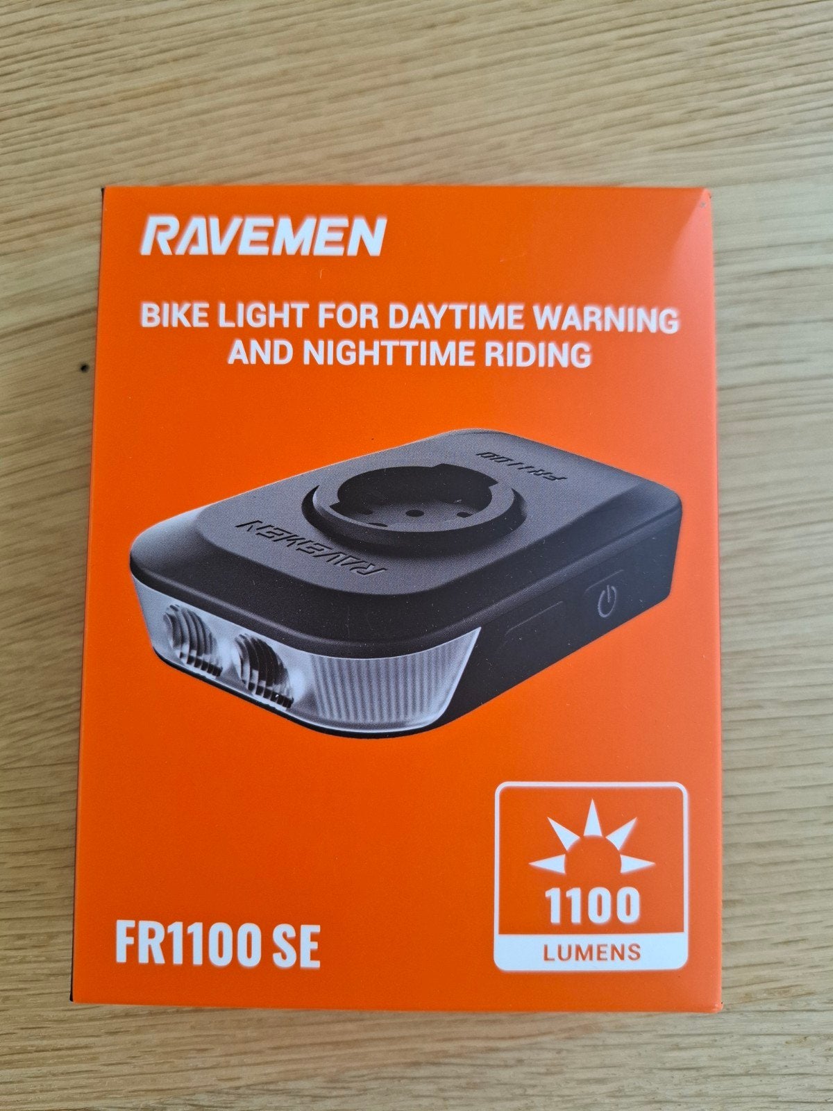 Ravemen FR1100 SE Fietsvoorlicht, Voorlicht, Nieuw, Ophalen of Verzenden, Oplaadbaar