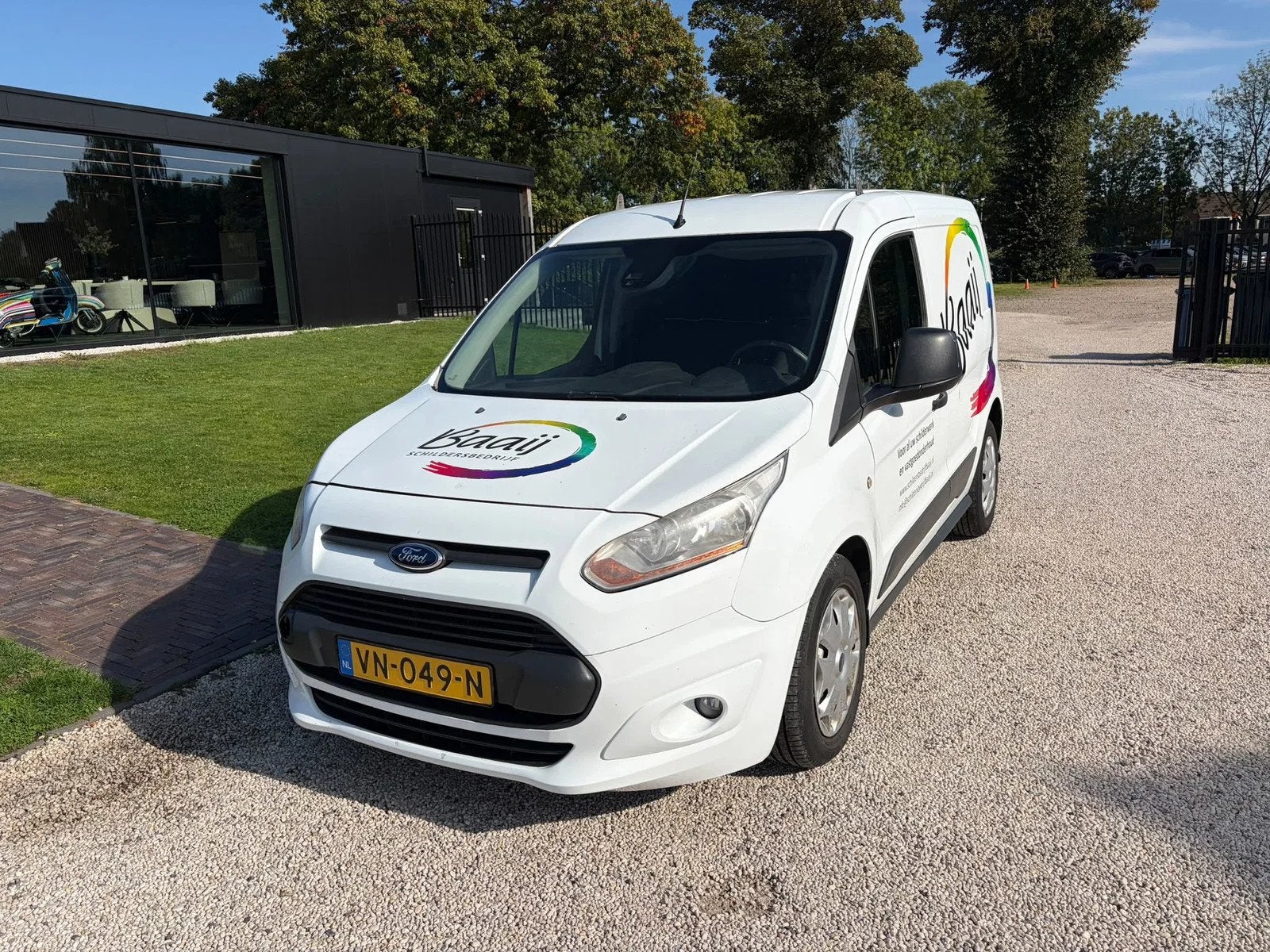 Ford Transit Connect 1.6 TDCI L1 Trend VEILING-AUCTION, Auto's, Euro 5, Gebruikt, 4 cilinders, Wit