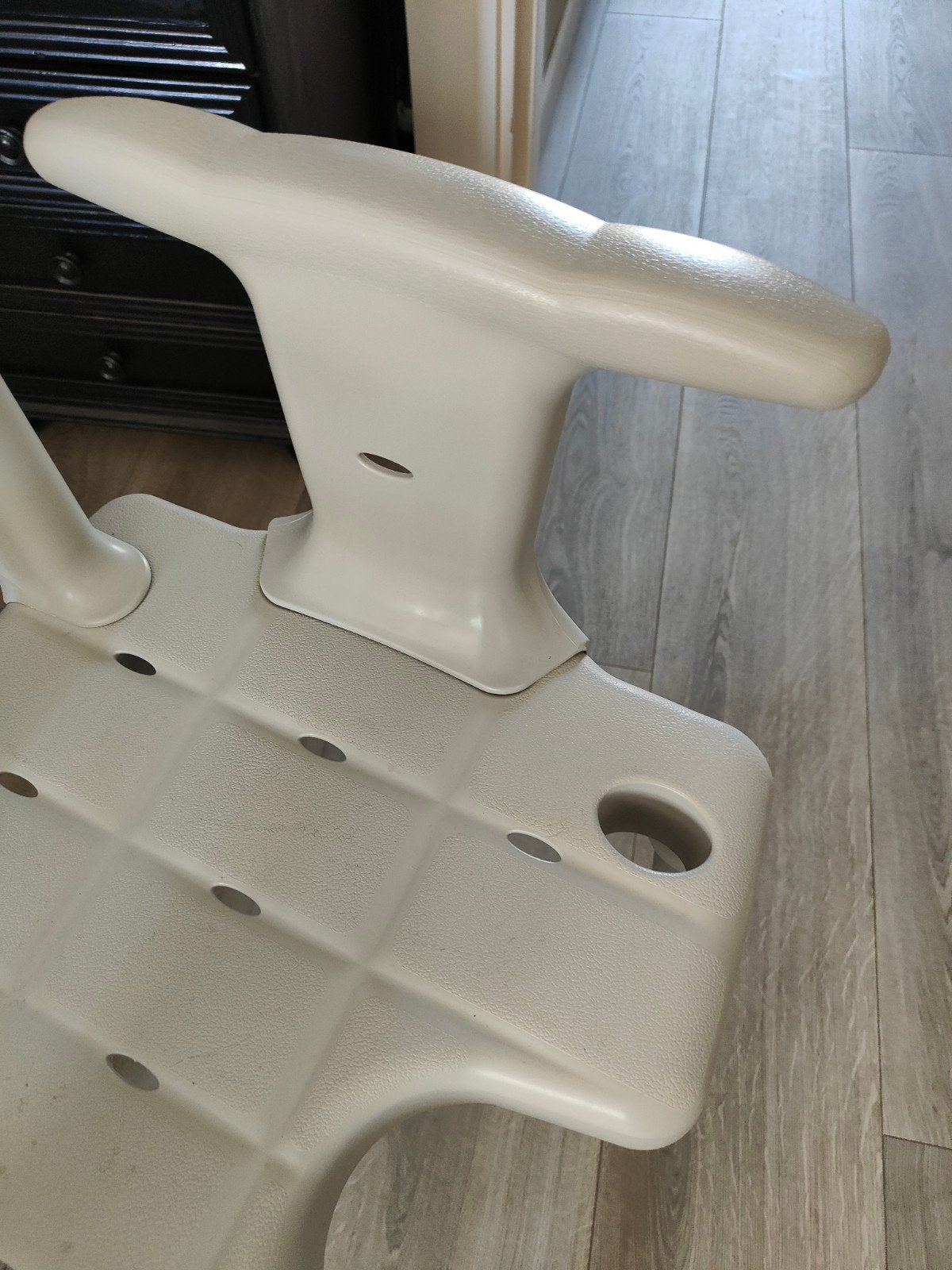 Te koop Etac douchestoel, Overige typen, Zo goed als nieuw, Minder dan 100 cm, 25 tot 50 cm