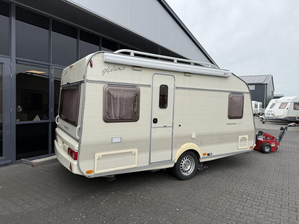 Avento Excellence 445 TF Fransbed + Zit Mover Luifel BJ2004, Avento, Bedrijf, Treinzit, 4 tot 5 meter