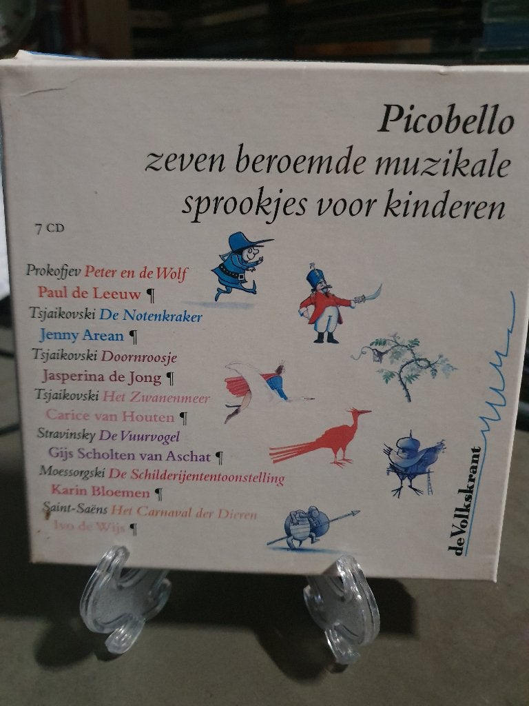 Picobello: 7 beroemde muzikale sprookjes voor kinderen 7 CD, Cd's en Dvd's, Ophalen, Zo goed als nieuw, Boxset, Overige typen