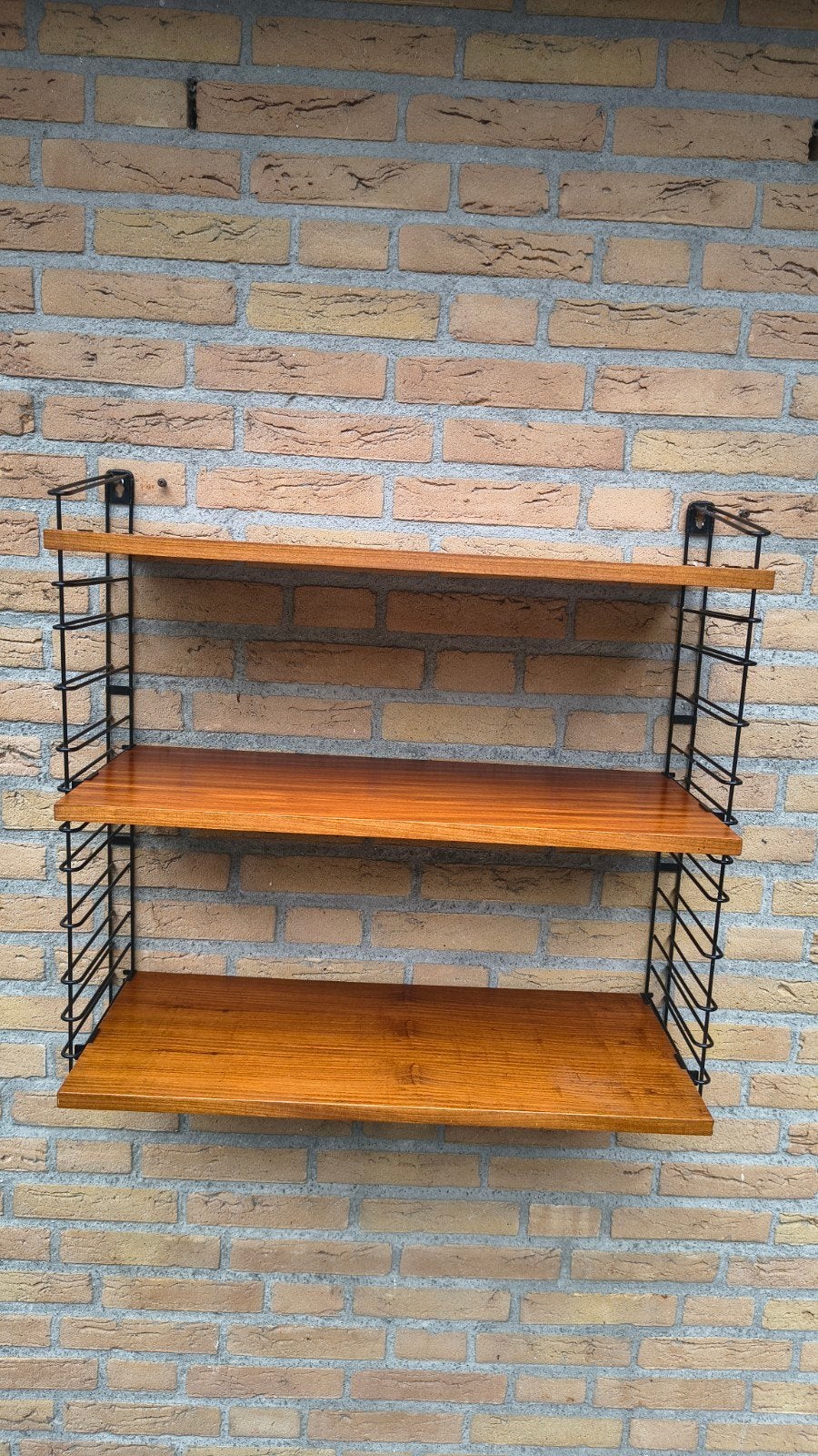 Vintage Tomado rek teak met diepe leggers, Gebruikt, Niet van toepassing, Niet van toepassing, Ophalen of Verzenden