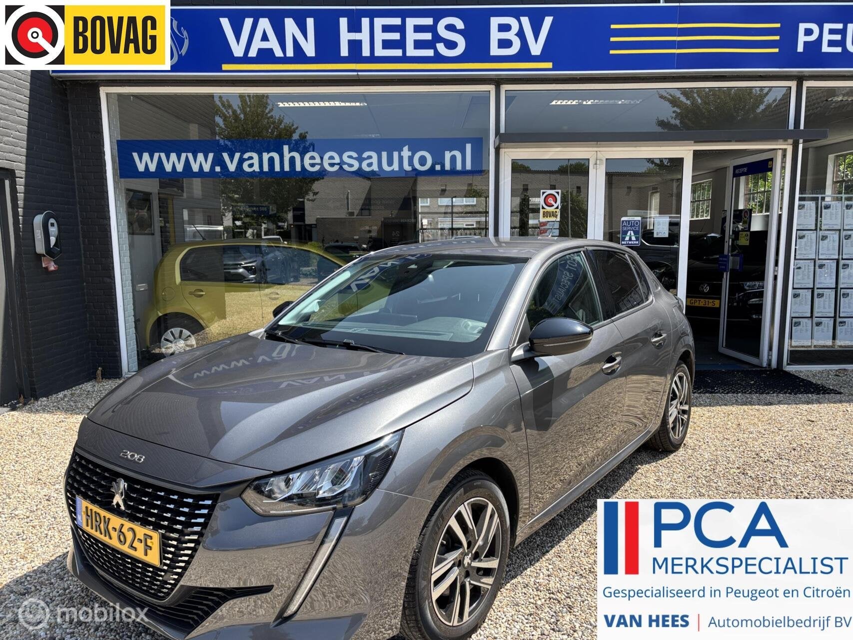 Peugeot 208 1.2 PureTech 100 Allure Pack navigatie en carpla, Voorwielaandrijving, 101 pk, Gebruikt, Euro 6