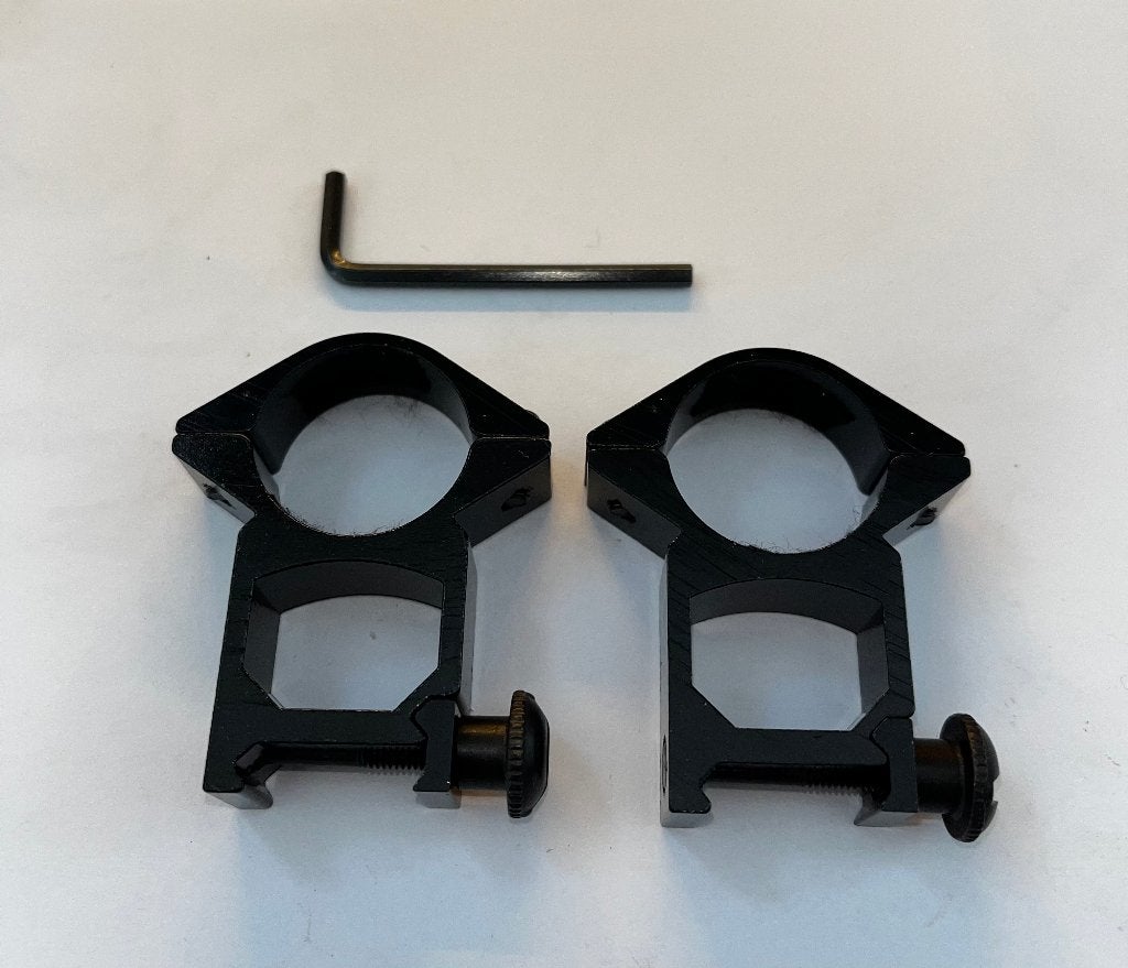 MONTAGERINGEN MOUNTS 25.4mm PICATINNY-WEAVER RAIL 21mm {NR4}, Ophalen of Verzenden, Nieuw