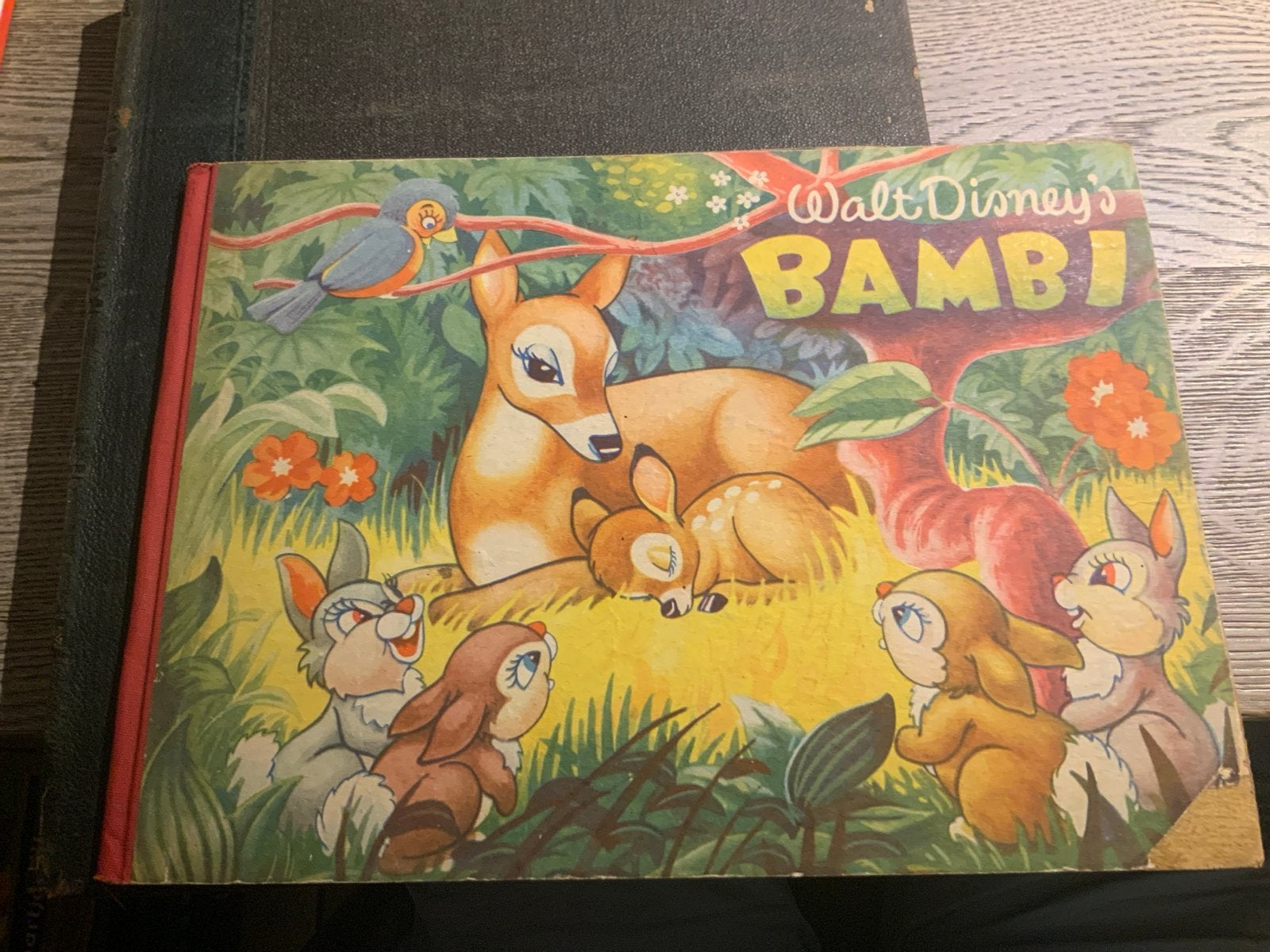 Walt Disney's Bambi - Vintage Kinderboek, Ophalen of Verzenden, Gelezen, Sprookjes