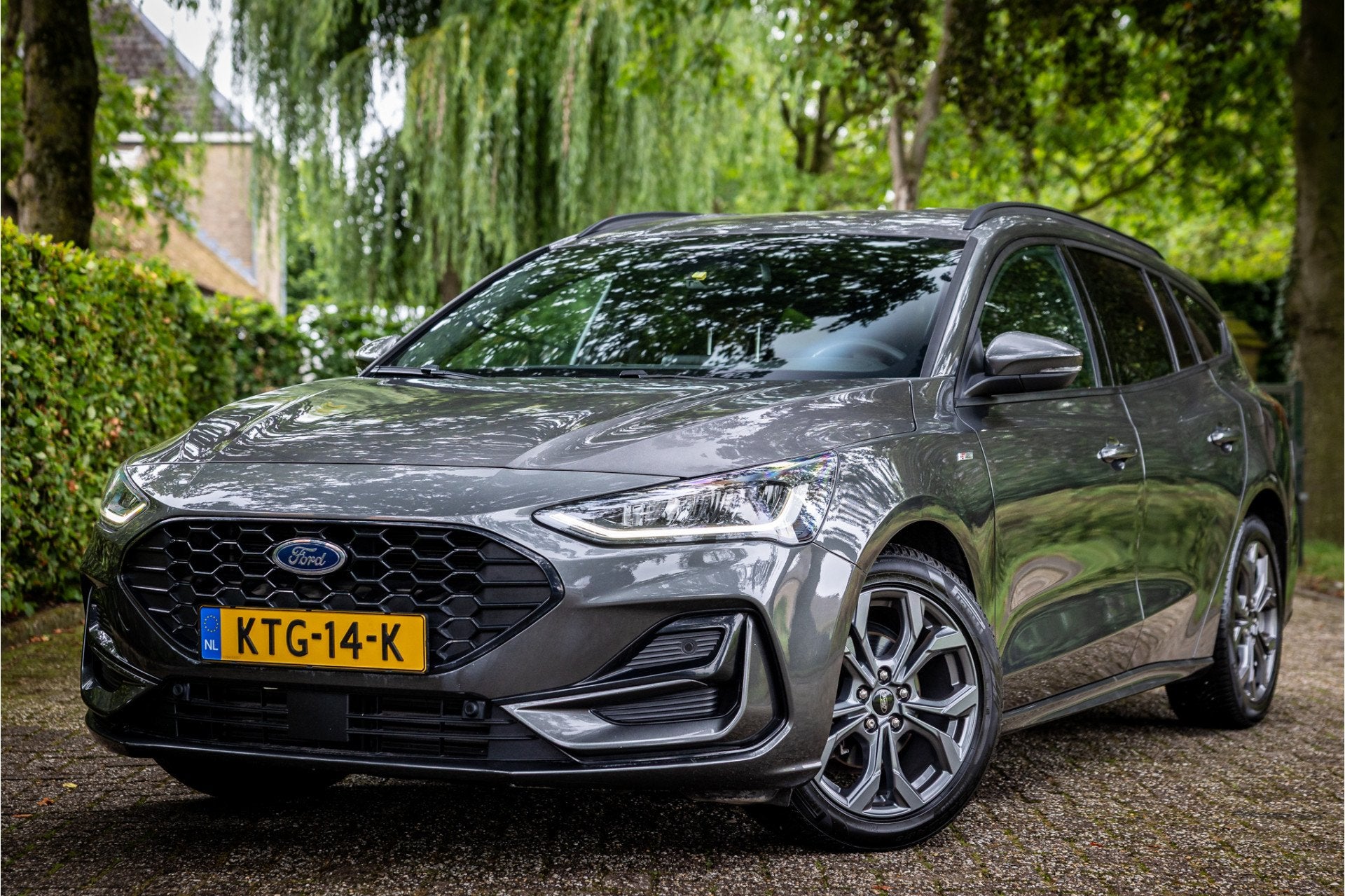 Ford FOCUS Wagon 1.0 EcoBoost Hybrid ST Line Camera, Auto's, Ford, Gebruikt, Automatische klimaatregeling, Handgeschakeld, 19 km/l