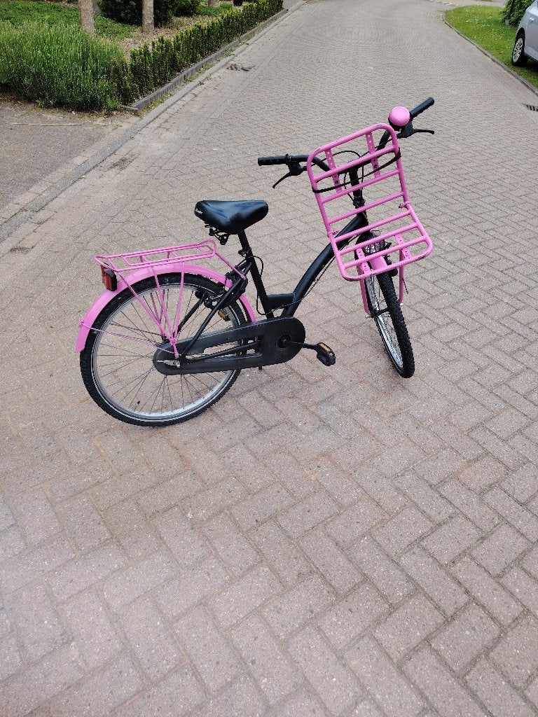 Kinderfiets, Fietsen en Brommers, Ophalen, Terugtraprem, Gebruikt, Handrem